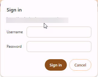 A screenshot of a login page

Description automatically generated