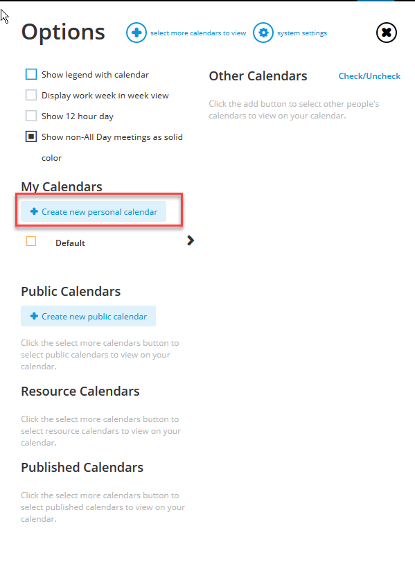 Outlook/Exchange/365 Personal Calendar Subscription Workamajig